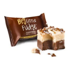 Fudge Bites - Chocolate And Peanut Butter: 12-Piece Display