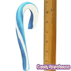 Giant 2-Ounce Blueberry Candy Canes: 12-Piece Box 5 Giant 2-Ounce Blueberry Candy Canes: 12-Piece Box -Candy Haven Shop giant 2 ounce blueberry candy canes 12 piece box candy warehouse 3