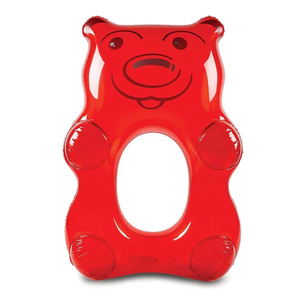 Giant Red Gummy Bear Pool Float : 5-Foot 1 Giant Red Gummy Bear Pool Float : 5-Foot
