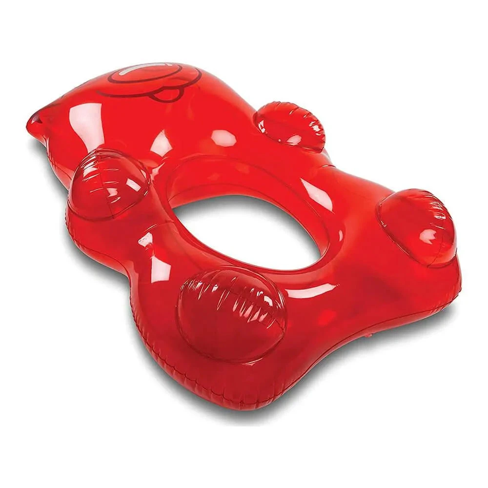 Giant Red Gummy Bear Pool Float : 5-Foot 2 Giant Red Gummy Bear Pool Float : 5-Foot - Image 2