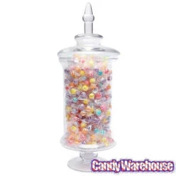 Glass Candy Jar With Lid - Cylindrical: 21-Inch -Candy Haven Shop glass candy jar with lid cylindrical 21 inch candy warehouse 3