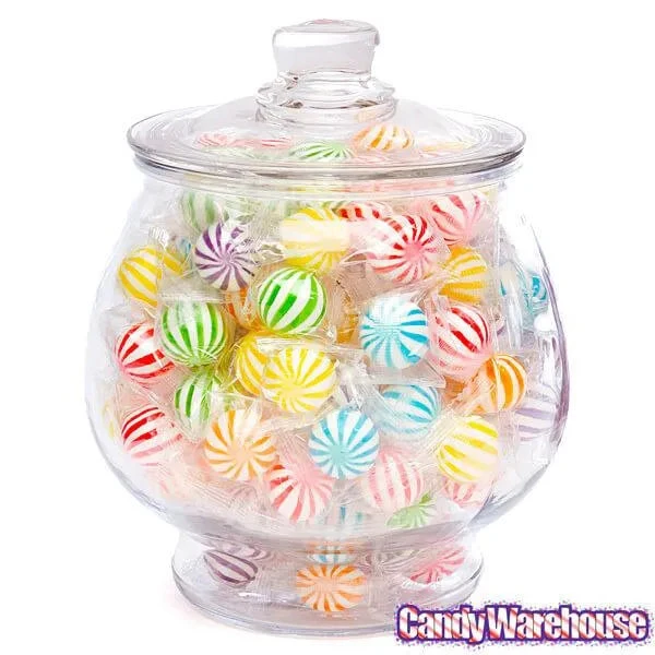 Glass Round 1-Gallon Candy Jar With Glass Lid 2 Glass Round 1-Gallon Candy Jar With Glass Lid - Image 2