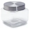 Glass Square Candy Jar With Lid - Small