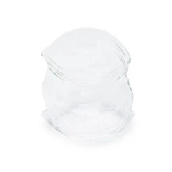 Glass Zipper Bag 22-Ounce Candy Jar