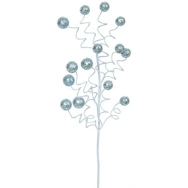 Glitter Sequin Ball Spray - Baby Blue: 22 Inch 1 Glitter Sequin Ball Spray - Baby Blue: 22 Inch