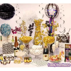 Glitter Sequin Ball Spray - Black: 22 Inch 5 Glitter Sequin Ball Spray - Black: 22 Inch -Candy Haven Shop glitter sequin ball spray black 22 inch candy warehouse 3