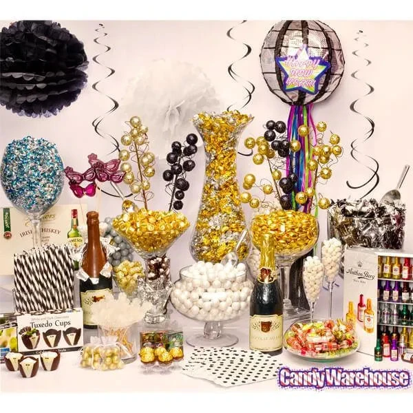 Glitter Sequin Ball Spray - Black: 22 Inch 3 Glitter Sequin Ball Spray - Black: 22 Inch - Image 3