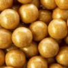 Gold 1-Inch Gumballs: 2LB Bag