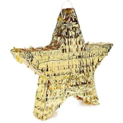 Gold Foil Star Pinata