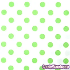 Green Polka Dot Candy Bags: 25-Piece Pack -Candy Haven Shop green polka dot candy bags 25 piece pack candy warehouse 3