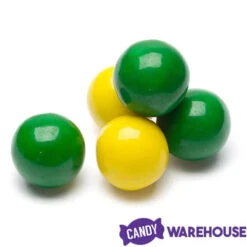 Gumballs Color Combo - Green And Yellow: 4LB Box 6 Gumballs Color Combo - Green And Yellow: 4LB Box -Candy Haven Shop gumballs color combo green and yellow 4lb box candy warehouse 3