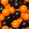 Gumballs Color Combo - Orange And Black: 4LB Box