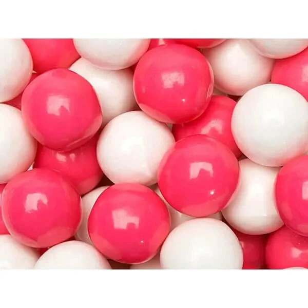 Gumballs Color Combo - Pink And White: 4LB Box 1 Gumballs Color Combo - Pink And White: 4LB Box