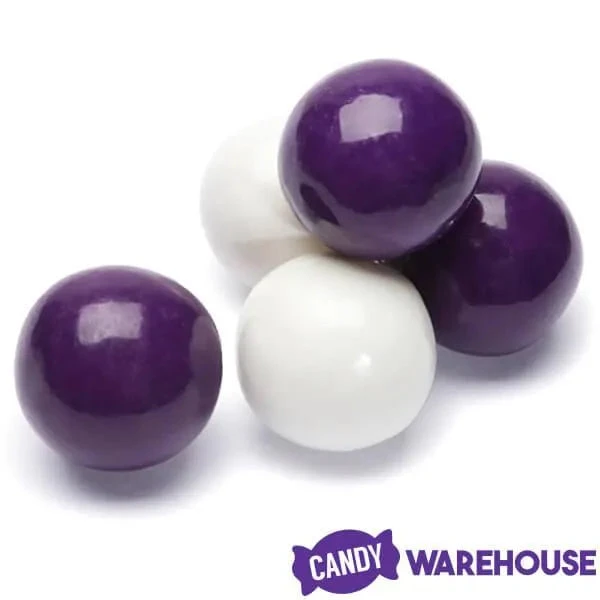 Gumballs Color Combo - Purple And White: 4LB Box 3 Gumballs Color Combo - Purple And White: 4LB Box - Image 3