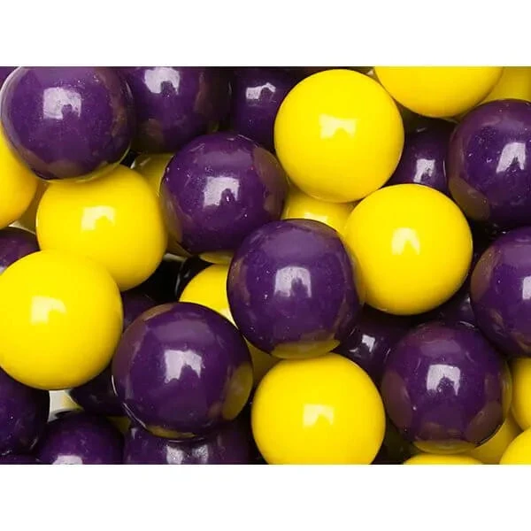 Gumballs Color Combo - Purple And Yellow: 4LB Box 1 Gumballs Color Combo - Purple And Yellow: 4LB Box
