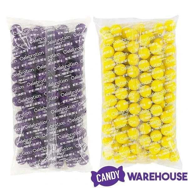 Gumballs Color Combo - Purple And Yellow: 4LB Box 2 Gumballs Color Combo - Purple And Yellow: 4LB Box - Image 2