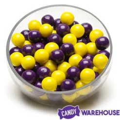 Gumballs Color Combo - Purple And Yellow: 4LB Box 7 Gumballs Color Combo - Purple And Yellow: 4LB Box -Candy Haven Shop gumballs color combo purple and yellow 4lb box candy warehouse 4