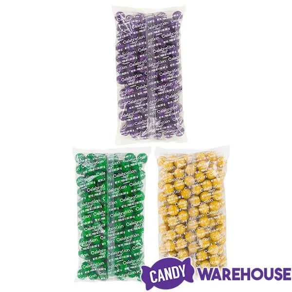 Gumballs Color Combo - Purple, Green And Gold: 6LB Box 2 Gumballs Color Combo - Purple, Green And Gold: 6LB Box - Image 2