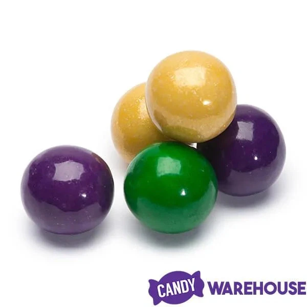 Gumballs Color Combo - Purple, Green And Gold: 6LB Box 3 Gumballs Color Combo - Purple, Green And Gold: 6LB Box - Image 3