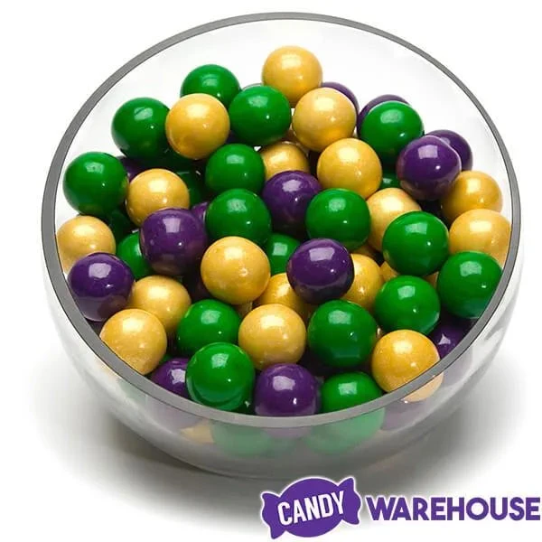 Gumballs Color Combo - Purple, Green And Gold: 6LB Box 4 Gumballs Color Combo - Purple, Green And Gold: 6LB Box - Image 4