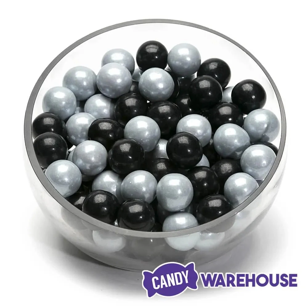 Gumballs Color Combo - Silver And Black: 4LB Box 4 Gumballs Color Combo - Silver And Black: 4LB Box - Image 4