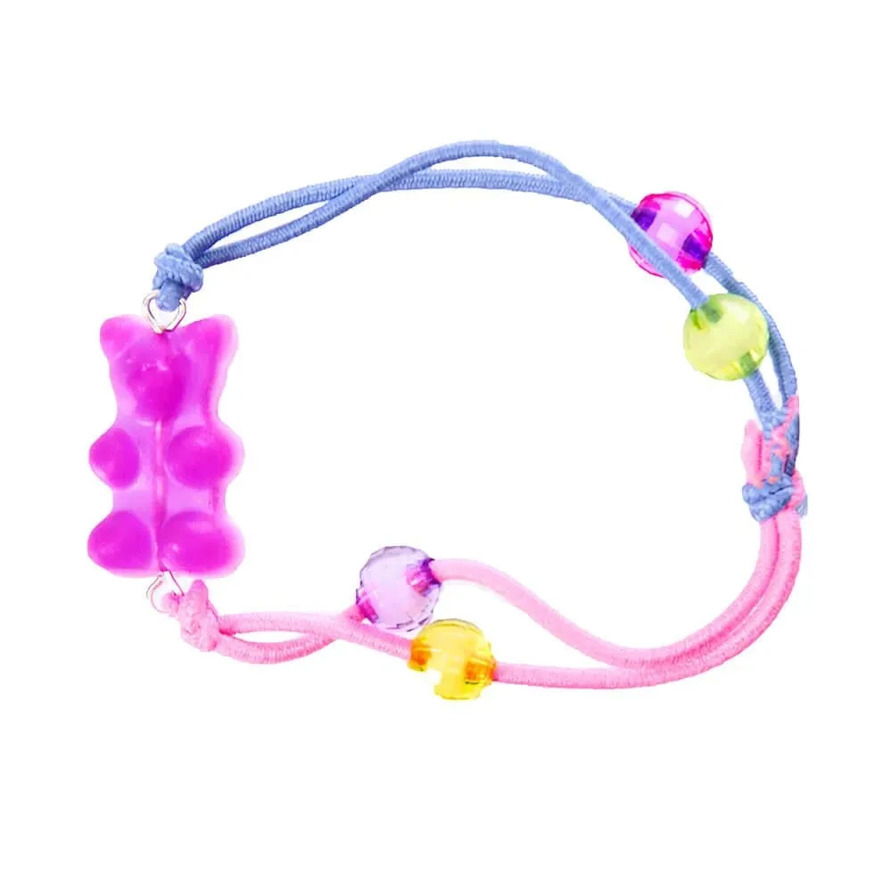 Gummy Bear Elastic Bracelet - Purple 1 Gummy Bear Elastic Bracelet - Purple