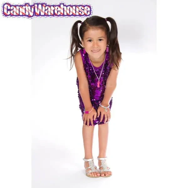 Gummy Bear Elastic Bracelet - Purple 2 Gummy Bear Elastic Bracelet - Purple - Image 2