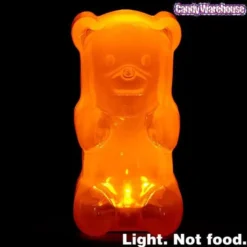 Gummy Bear Night Light - Orange 12 Gummy Bear Night Light - Orange -Candy Haven Shop gummy bear night light orange candy warehouse 6