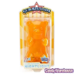 Gummy Bear Night Light - Orange 13 Gummy Bear Night Light - Orange -Candy Haven Shop gummy bear night light orange candy warehouse 7