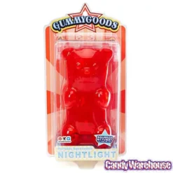 Gummy Bear Night Light - Red -Candy Haven Shop gummy bear night light red candy warehouse 5