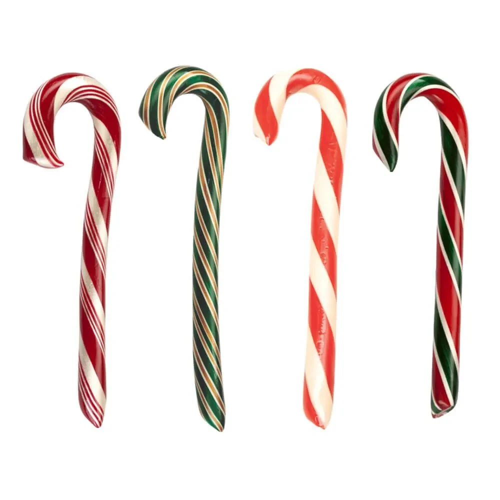 Hammond's Handcrafted Assorted Candy Canes: 48-Piece Box 1 Hammond's Handcrafted Assorted Candy Canes: 48-Piece Box