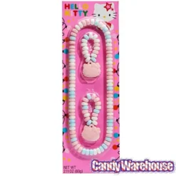 Hello Kitty Candy Jewelry Packs: 24-Piece Display -Candy Haven Shop hello kitty candy jewelry packs 24 piece display candy warehouse 3