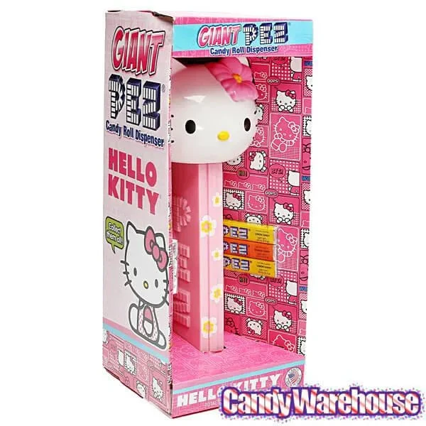Hello Kitty Giant PEZ Candy Dispenser 2 Hello Kitty Giant PEZ Candy Dispenser - Image 2