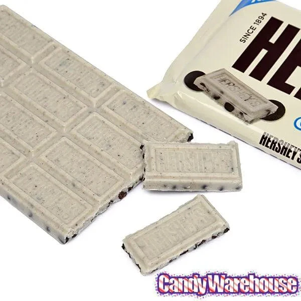Hershey's Cookies N Creme 4-Ounce Jumbo Candy Bars: 12-Piece Box 2 Hershey's Cookies N Creme 4-Ounce Jumbo Candy Bars: 12-Piece Box - Image 2