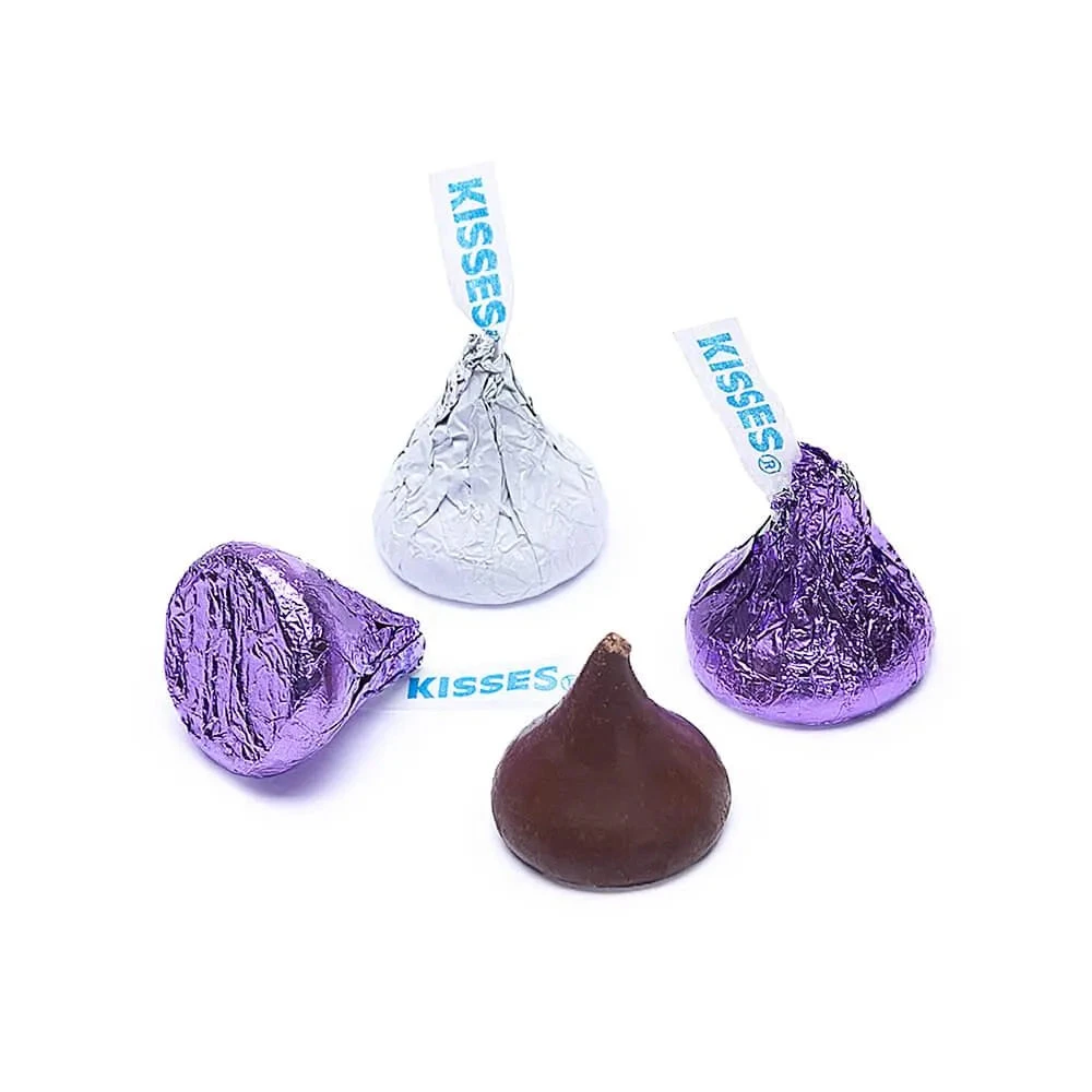 Hershey's Kisses Color Combo - Purple And White: 800-Piece Box 1 Hershey's Kisses Color Combo - Purple And White: 800-Piece Box