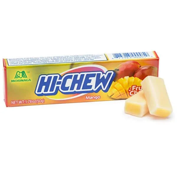 Hi-Chew Fruit Chews 10-Piece Candy Packs - Mango: 15-Piece Box 1 Hi-Chew Fruit Chews 10-Piece Candy Packs - Mango: 15-Piece Box