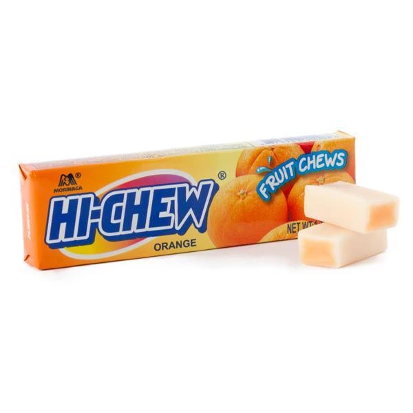 Hi-Chew Fruit Chews 10-Piece Candy Packs - Orange: 10-Piece Box 1 Hi-Chew Fruit Chews 10-Piece Candy Packs - Orange: 10-Piece Box