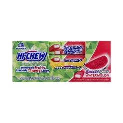 Hi-Chew Fruit Chews 10-Piece Candy Packs - Watermelon: 15-Piece Box -Candy Haven Shop hi chew fruit chews 10 piece candy packs watermelon 15 piece box candy warehouse 3