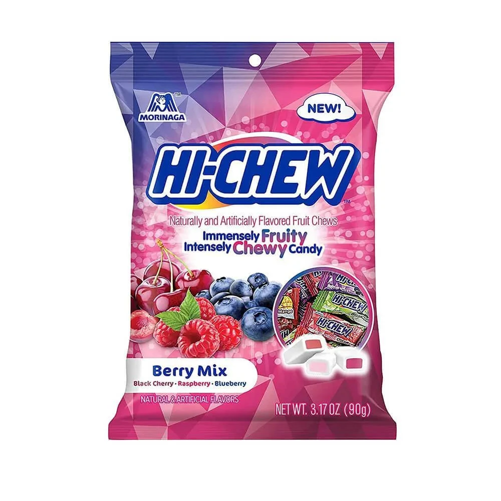 Hi-Chew Fruit Chews Candy Packs - Berry Mix: 20-Piece Bag 1 Hi-Chew Fruit Chews Candy Packs - Berry Mix: 20-Piece Bag