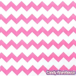 Hot Pink Chevron Stripe Candy Bags: 25-Piece Pack 6 Hot Pink Chevron Stripe Candy Bags: 25-Piece Pack -Candy Haven Shop hot pink chevron stripe candy bags 25 piece pack candy warehouse 3