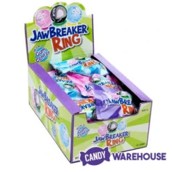 Jawbreaker Candy Rings: 18-Piece Display 6 Jawbreaker Candy Rings: 18-Piece Display -Candy Haven Shop jawbreaker candy rings 18 piece display candy warehouse 3