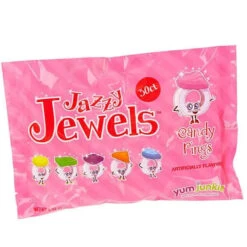 Jazzy Jewels Candy Rings: 30-Piece Bag 20 Jazzy Jewels Candy Rings: 30-Piece Bag -Candy Haven Shop jazzy jewels candy rings 30 piece bag candy warehouse 10