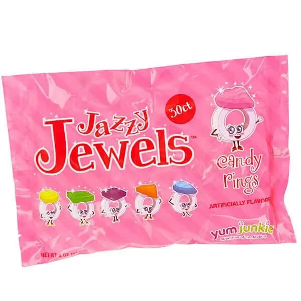 Jazzy Jewels Candy Rings: 30-Piece Bag 10 Jazzy Jewels Candy Rings: 30-Piece Bag - Image 10