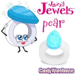 Jazzy Jewels Candy Rings: 30-Piece Bag 13 Jazzy Jewels Candy Rings: 30-Piece Bag -Candy Haven Shop jazzy jewels candy rings 30 piece bag candy warehouse 3