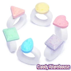 Jazzy Jewels Candy Rings: 30-Piece Bag 19 Jazzy Jewels Candy Rings: 30-Piece Bag -Candy Haven Shop jazzy jewels candy rings 30 piece bag candy warehouse 9