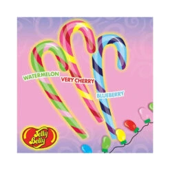 Jelly Belly Candy Canes - Very Cherry, Blueberry, & Watermelon: 12-Piece Box 3 Jelly Belly Candy Canes - Very Cherry, Blueberry, & Watermelon: 12-Piece Box -Candy Haven Shop jelly belly candy canes very cherry blueberry and watermelon 12 piece box candy warehouse 2