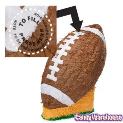 Jumbo Football Pinata 11 Jumbo Football Pinata -Candy Haven Shop jumbo football pinata candy warehouse 6