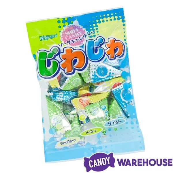 Kasugai Fizzing Soda Hard Candy: 4.41-Ounce Bag 2 Kasugai Fizzing Soda Hard Candy: 4.41-Ounce Bag - Image 2