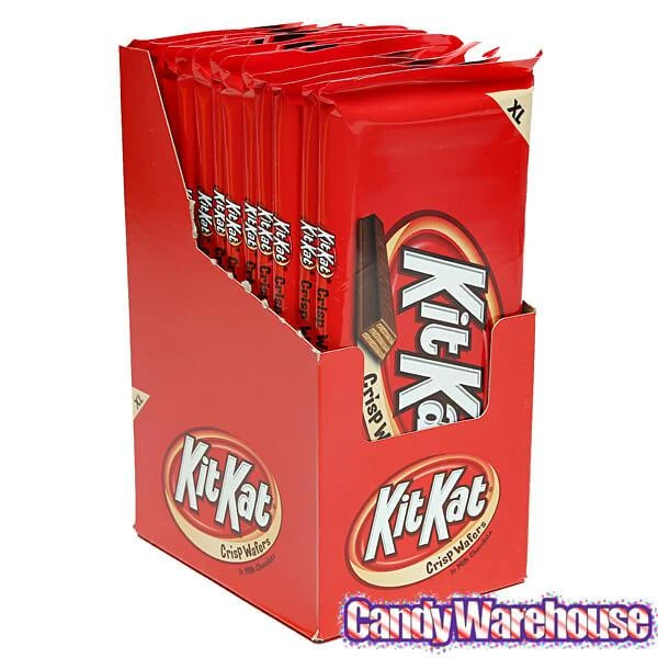 Kit Kat 4.5-Ounce Jumbo Candy Bars: 12-Piece Box 3 Kit Kat 4.5-Ounce Jumbo Candy Bars: 12-Piece Box - Image 3