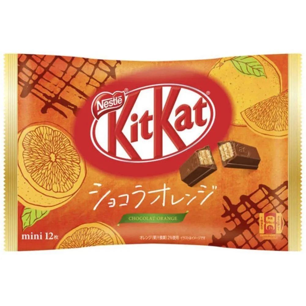 Kit Kat Snack Size Packs - Chocolat Orange: 12-Piece Bag 1 Kit Kat Snack Size Packs - Chocolat Orange: 12-Piece Bag
